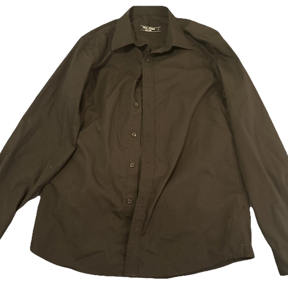 Paul Jones Classic Black Shirt NWOT